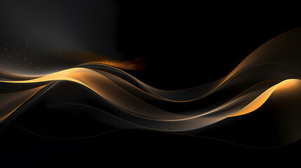 Technology abstract lines background and light effects, technology sense background