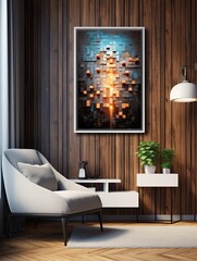 Techy Wall Art: Unlocking Digital Code and Algorithms in Captivating Images