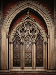 European Heritage Wall Art: Captivating Gothic Architecture Depicted in Unique Digital Image