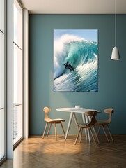 Extreme Sports Wall Prints: Kite Surfing Thrills Soar High