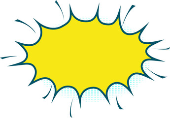 Bubbles for speech design illustration on transparent background.