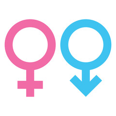 gender equality sign of humanities, rainbow sign of freedom of gender