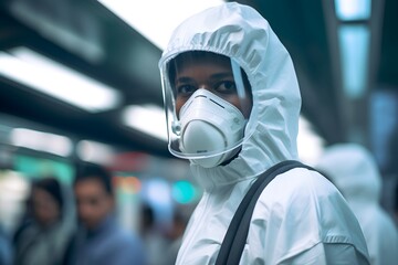 Fototapeta na wymiar Pandemic, health care system collapses