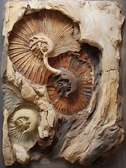 Unearthed Fossils: Paleontology Wall Art Collection