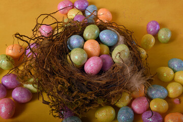 Easter Egg Closeup