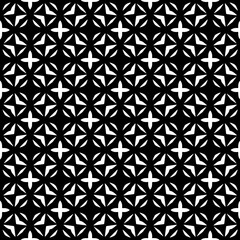 White background with black pattern. Seamless texture for fashion, textile design,  on wall paper, wrapping paper, fabrics and home decor. Simple repeat pattern.