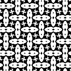 White background with black pattern. Seamless texture for fashion, textile design,  on wall paper, wrapping paper, fabrics and home decor. Simple repeat pattern.