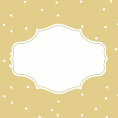 Background with frame