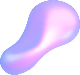 Iridescent Holographic Blob