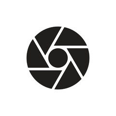 camera lens icon vector