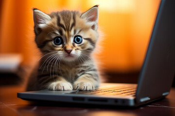 Creative graphics design generative ai collage photo of student using gadget device for studying