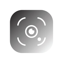 camera lens icon vector