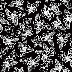 Cute floral pattern perfect for textile design,