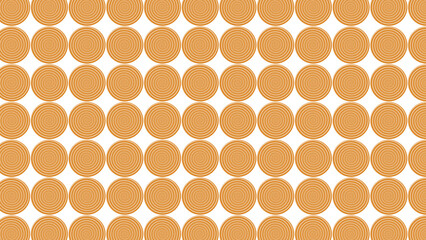 seamless orange background with circles