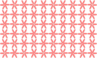 Obraz premium seamless pattern with pink flowers repeat style, replete image design for fabric printing 