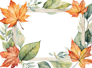 watercolor-illustration-by-greg-rutkowski-leaf-floral-frame-encircling-an-empty-space-for-minimalis