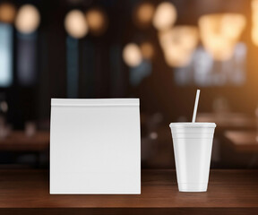 Bag and Cup in Table