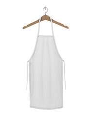 apron on white background