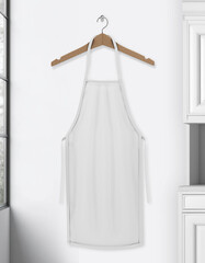 apron on white background