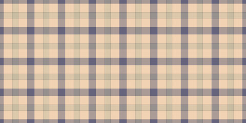 Patterned background seamless check, isolation pattern plaid tartan. Purity textile fabric vector texture in pastel and light colors.