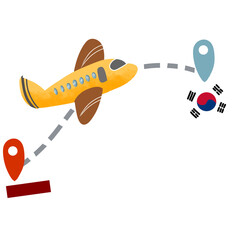 illustration of a plane