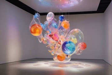 glass with water - ai generate 