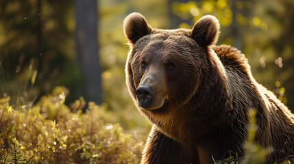 Obraz premium Whispers of the Wilderness: A Portrait of Serenity