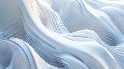 Beautiful abstract background. White wave texture
