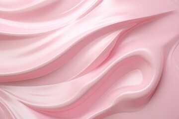 Cosmetic cream smears on pastel background.