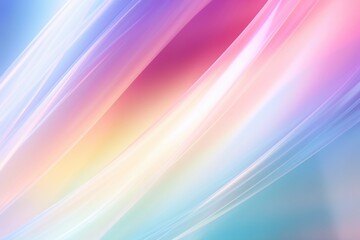 Obraz premium Blurred rainbow light refraction texture overlay effect