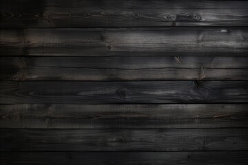 Black wood texture background. - obrazy, fototapety, plakaty