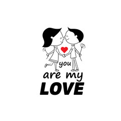 you are my love valentine's day t shirt design