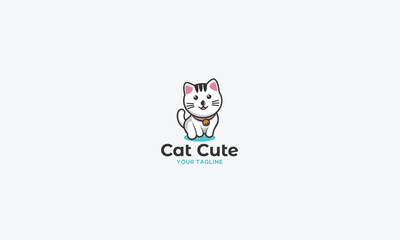 animal and pet logo design vector template