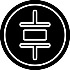 Piezoelectric Crystal Icon