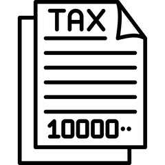 Tax Document Icon