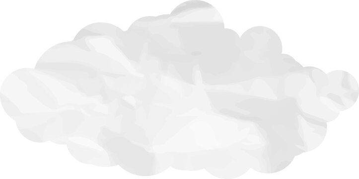 cloud paper art