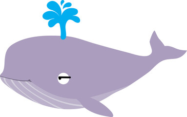 cute whale cartoon