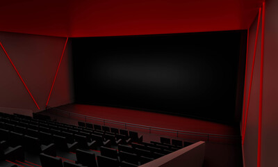 Cinema or theater in the auditorium