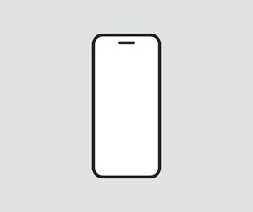 Smartphone icon vector . Collection of vector symbol on white background. Telephone icon symbol isolated . Mobile icon Vector illustration.