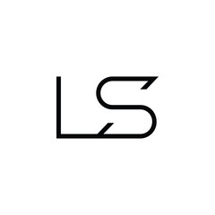 Minimal Letters LS Logo Design