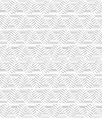 Vector seamless texture. Modern geometric background. Lattice with hexagonal tiles.
