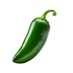 a green jalapeno pepper