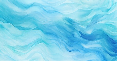 Fototapeta premium Blue azure turquoise abstract watercolor background web banners abstract