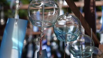 たくさんの風鈴