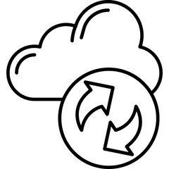 Cloud Sync Icon