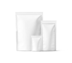 stand-up pouch on white background