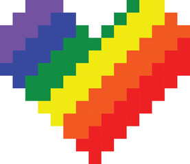 LGBTQ Pride Flag Rainbow 6 Color