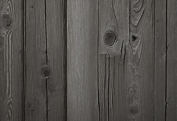 Weathered wooden boards with an old wood texture in dark grey background.