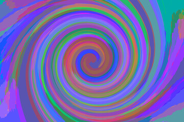 abstract background with spiral