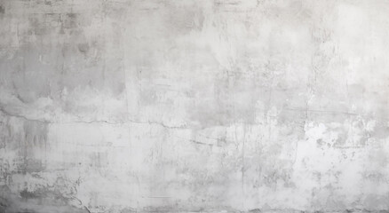 AI-generated illustration of a blank old white wall with slight cracks